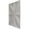 Ekena Millwork 11 7/8in. W x 11 7/8in. H Helene EnduraWall Decorative 3D Wall Panel Covers 0.98 Sq. Ft. WP12X12HEISG - alternate 5